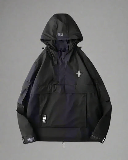 Adaptable Half-Zip Performance Pullover -  streetwear - Stylish Half-Zip Pullover for Everyday Comfort