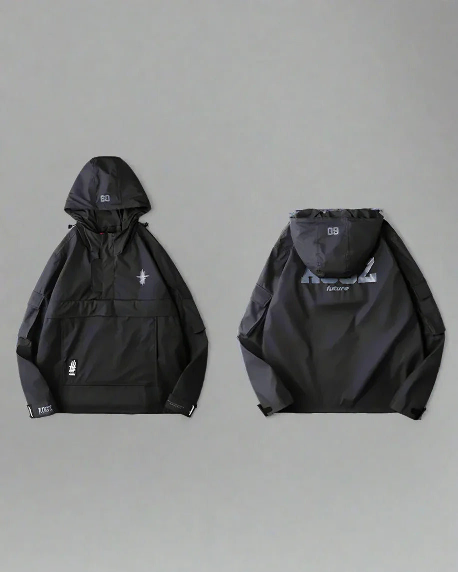 Adaptable Half-Zip Performance Pullover -  techwear - Stylish Half-Zip Pullover for Everyday Comfort