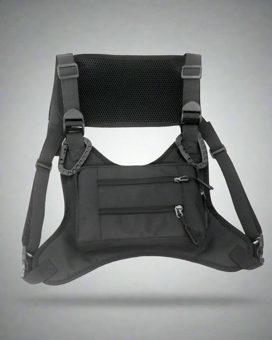 Adaptable Tactical Chest Harness - chest harness - Versatile Tactical Chest Harness for Outdoor Use
