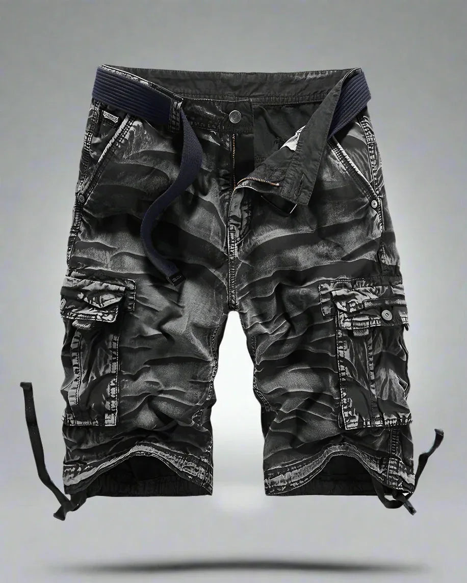 Adaptive Camo Utility Shorts - camo shorts - Versatile Camo Utility Shorts for Any Adventure