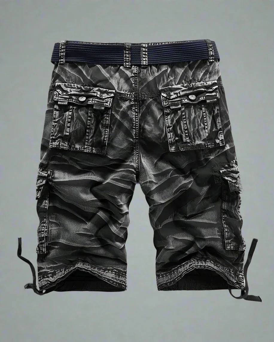 Adaptive Camo Utility Shorts -  outdoor shorts - Versatile Camo Utility Shorts for Any Adventure