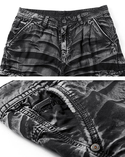 Adaptive Camo Utility Shorts -  tactical shorts - Versatile Camo Utility Shorts for Any Adventure
