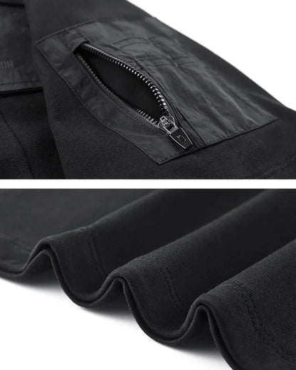 Adaptive Pocket Tee for All -  comfy durable shirt - Adaptive Pocket Tee in Black for Everyday Wear