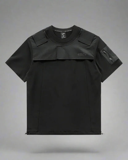 Adaptive Pocket Tee for All - pocket tee - Adaptive Pocket Tee in Black for Everyday Wear