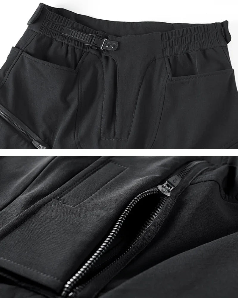 Adaptive Tech Cargo Shorts -  outdoor - Stylish Adaptive Tech Cargo Shorts for Active Days
