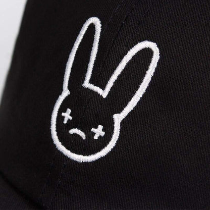 Adorable Bunny Show Hat -  versatile wear hat - Charming Bunny Show Hat in Black