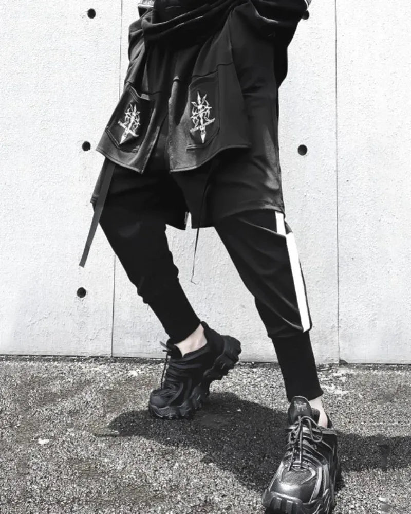 Advanced Stealth Performance Trousers - cargo pants - Futuristic Stealth Performance Cargo Pants