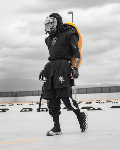 Advanced Stealth Performance Trousers -  stealth trousers - Futuristic Stealth Performance Cargo Pants