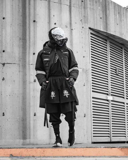 Advanced Stealth Performance Trousers -  urban adventure trousers - Futuristic Stealth Performance Cargo Pants