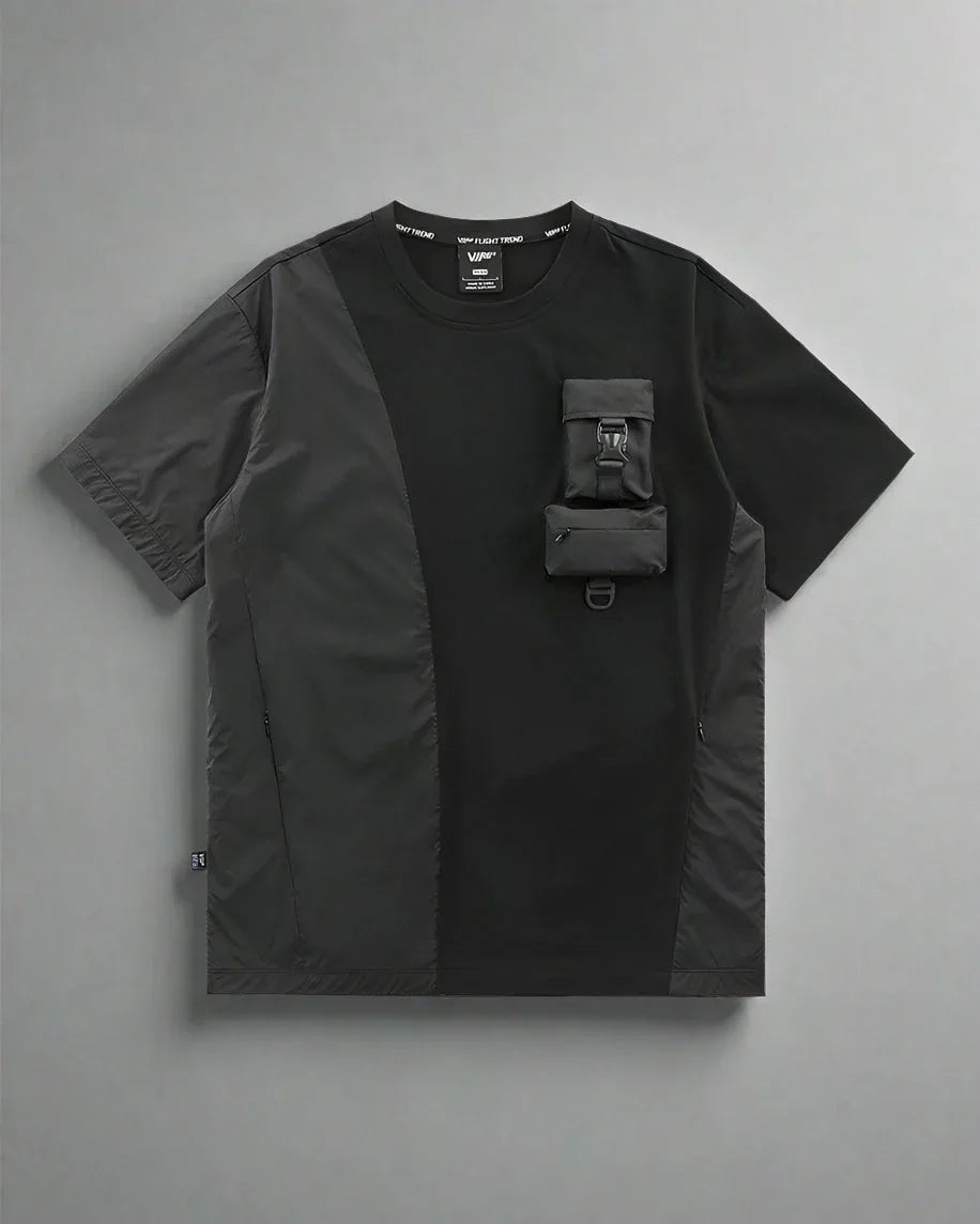 Adventure-Ready Cargo Chest Tee - cargo t-shirt - Cargo Chest Tee with Practical Pockets