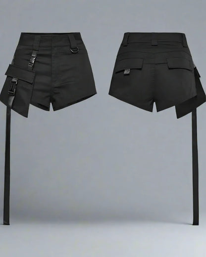 Adventure-Ready Cargo Shorts -  removable pockets shorts - Lightweight Women's Cargo Shorts for Summer Style