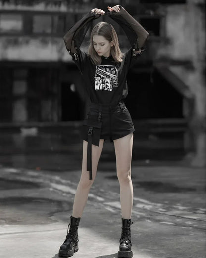 Adventure-Ready Cargo Shorts -  techwear shorts - Lightweight Women's Cargo Shorts for Summer Style