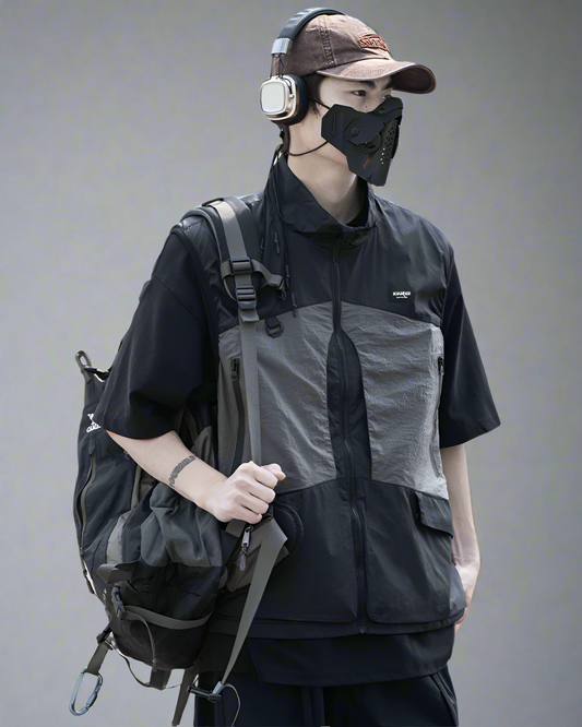 Adventure-Ready Cargo Vest - cargo vest - Outdoor Cargo Vest for Hiking and Exploration