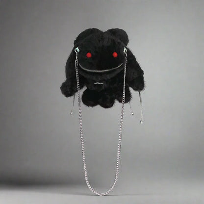 Adventure-Ready Creature Crossbody - plush crossbody bag - Playful Plush Creature Crossbody Bag for Adventures