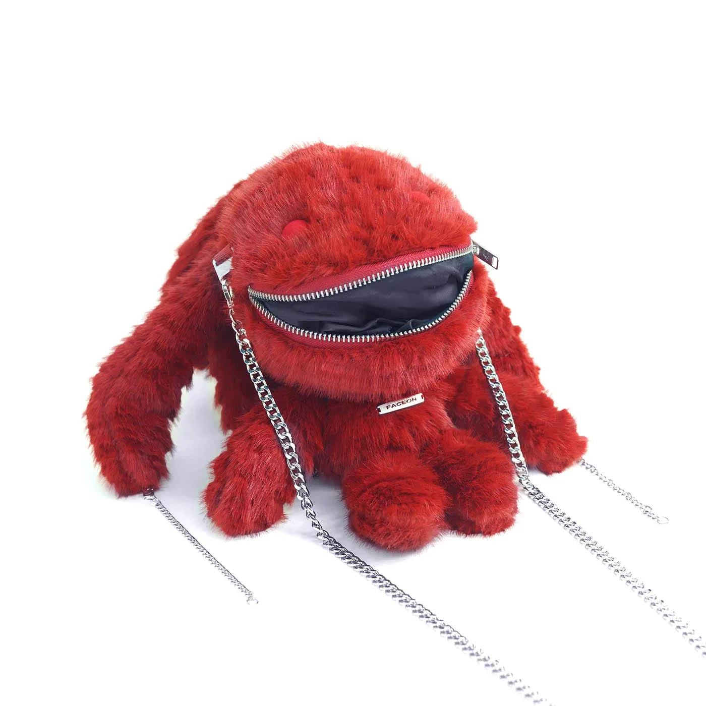 Adventure-Ready Creature Crossbody - plush crossbody bag - Playful Plush Creature Crossbody Bag for Adventures