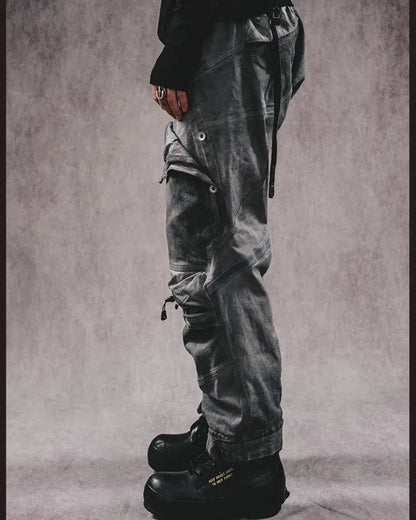 Adventure-Ready Distressed Cargo Pants - cargo pants - Versatile Distressed Cargo Pants for Every Adventure