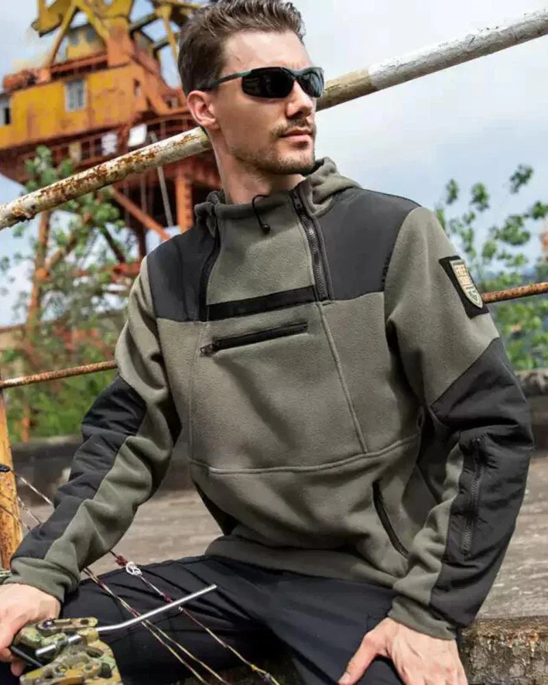 Adventure-Ready Fleece Hoodie -  outdoor wear - Adventure-Ready Fleece Hoodie for Outdoor Use