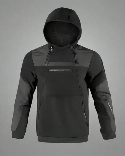 Adventure-Ready Fleece Hoodie -  streetwear - Adventure-Ready Fleece Hoodie for Outdoor Use