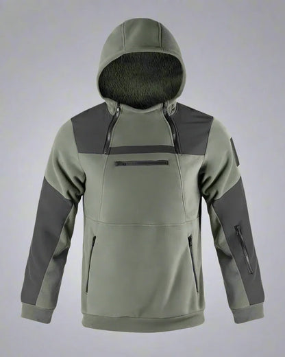 Adventure-Ready Fleece Hoodie -  tactical hoodie - Adventure-Ready Fleece Hoodie for Outdoor Use