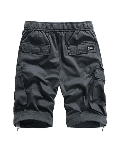 Adventure-Ready Reflective Cargo Shorts -  reflective shorts - Reflective Cargo Shorts for Urban Adventures