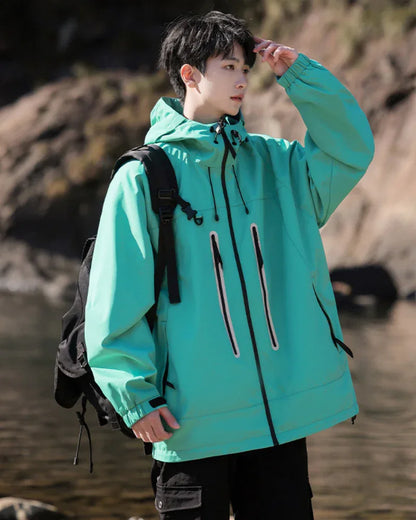 Adventure Ready Reflective Jacket -  lightweight jacket - Reflective Outdoor Jacket for Everyday Use