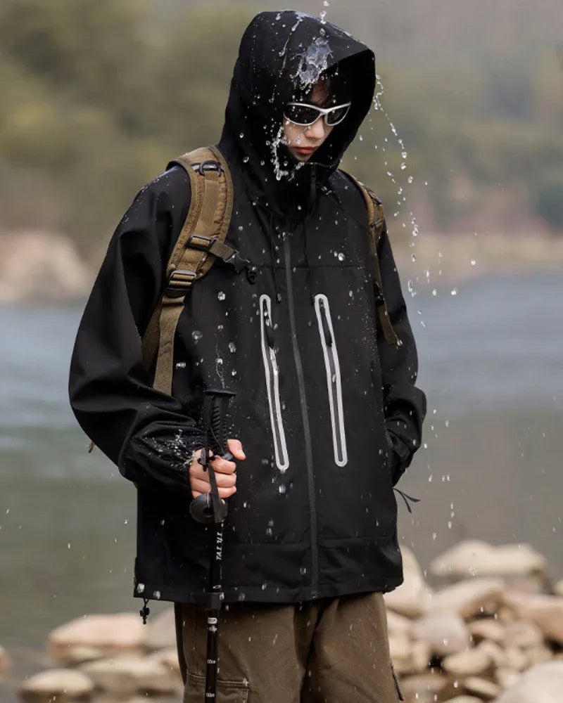 Adventure Ready Reflective Jacket -  unisex jacket - Reflective Outdoor Jacket for Everyday Use