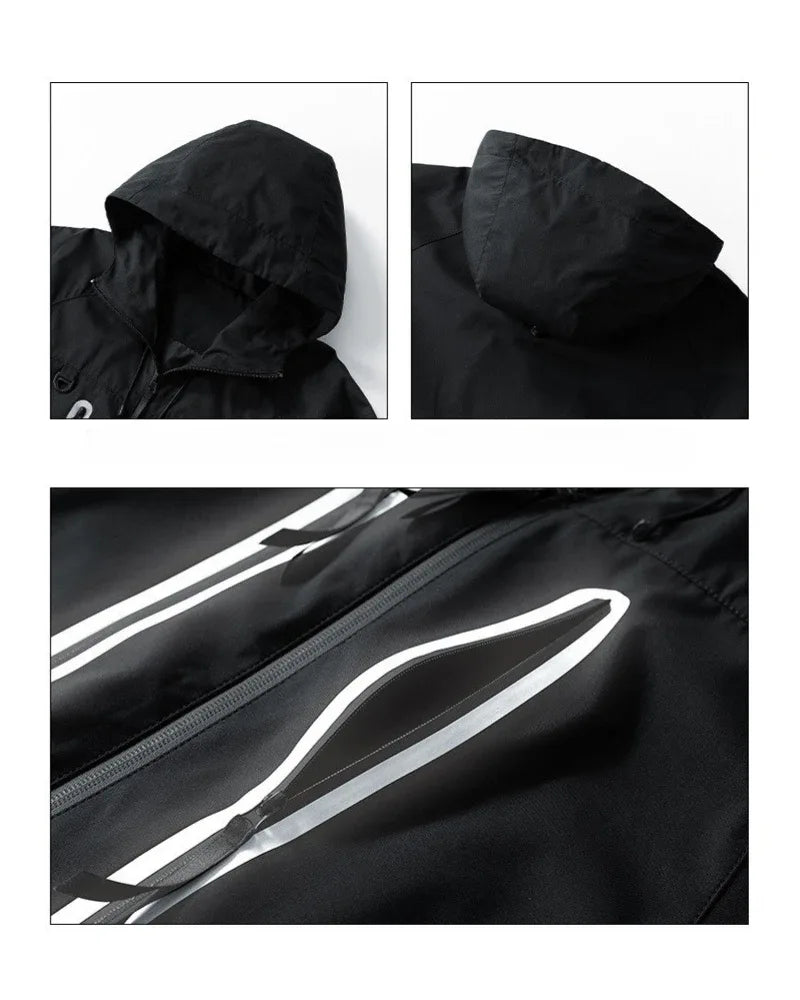Adventure Ready Reflective Jacket - weather-resistant jacket - Reflective Outdoor Jacket for Everyday Use