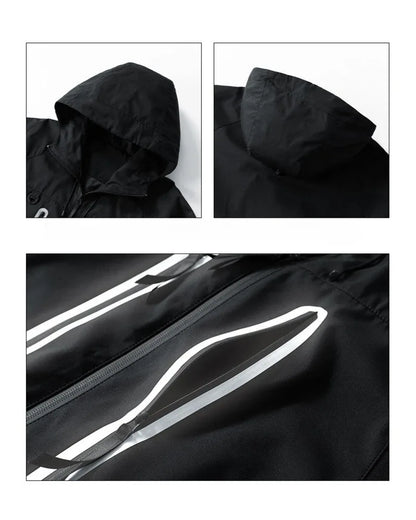 Adventure Ready Reflective Jacket - weather-resistant jacket - Reflective Outdoor Jacket for Everyday Use