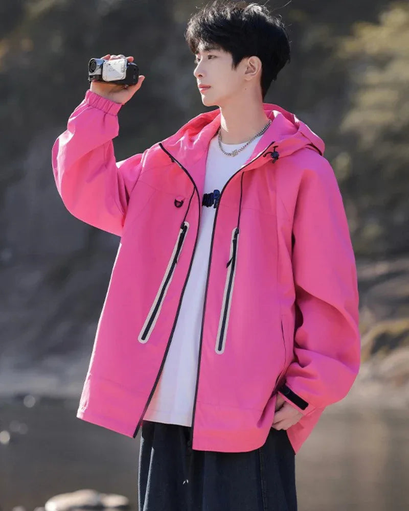 Adventure Ready Reflective Jacket - weather-resistant jacket - Reflective Outdoor Jacket for Everyday Use