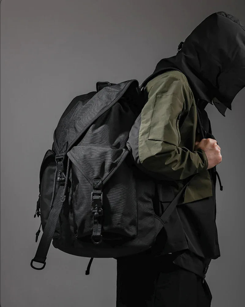 Adventure-Ready Urban Backpack -  nylon lining backpack - Urban Backpack for Streetwear and Techwear