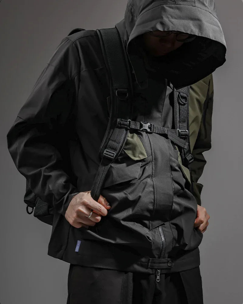 Adventure-Ready Urban Backpack -  streetwear - Urban Backpack for Streetwear and Techwear