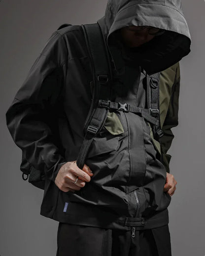 Adventure-Ready Urban Backpack -  streetwear - Urban Backpack for Streetwear and Techwear