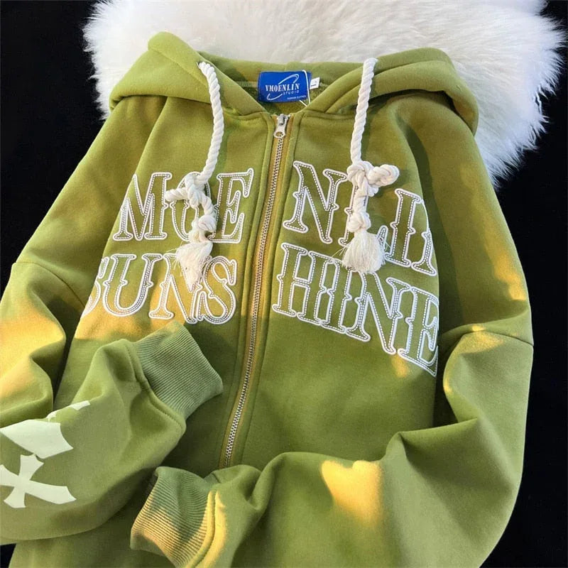Aesthetic Hoodie - y2k-core - Stylish Aesthetic Hoodie for Everyday Wear