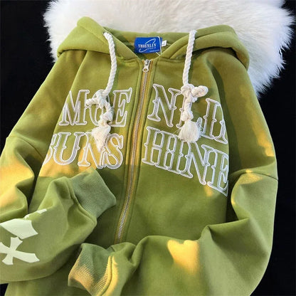 Aesthetic Hoodie - y2k-core - Stylish Aesthetic Hoodie for Everyday Wear