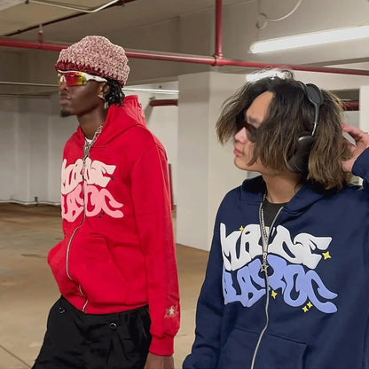 Aesthetic Sweater - cotton polyester sweater - Aesthetic Sweater for Trendy Streetwear Style