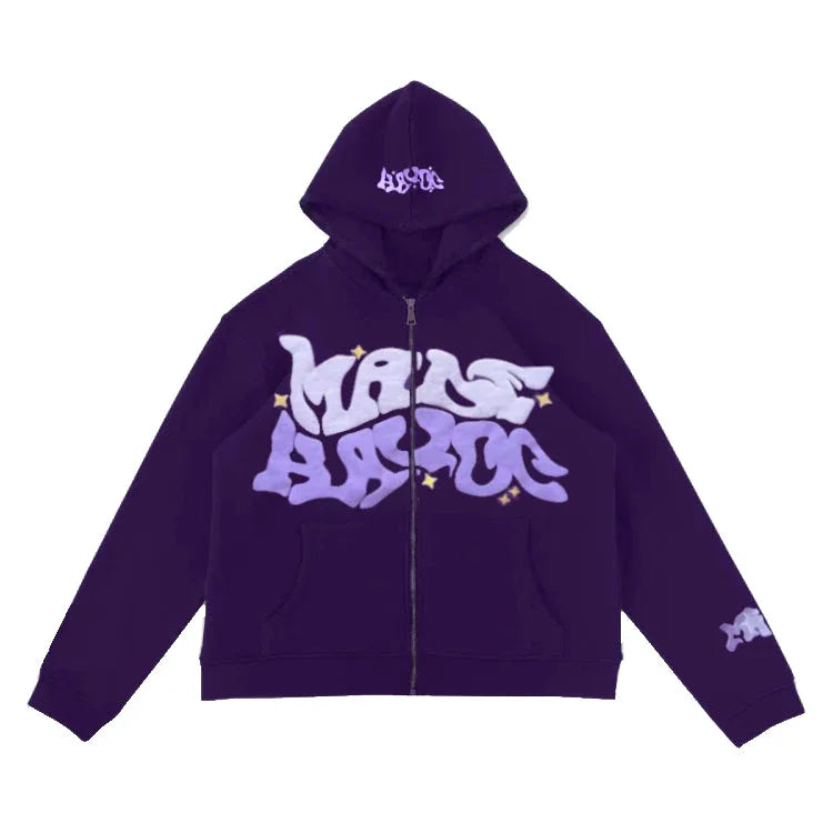 Aesthetic Sweater - y2k-core - Aesthetic Sweater for Trendy Streetwear Style