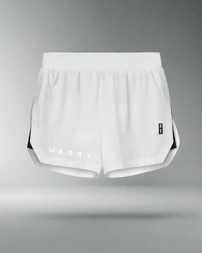 All-Day Comfort Double-Layer Shorts -  athletic wear - All-Day Comfort Double-Layer Workout Shorts