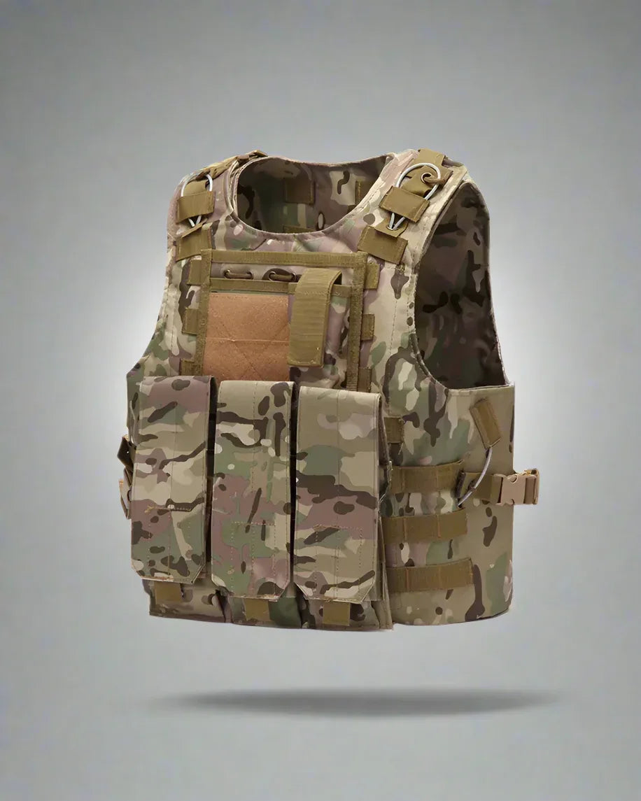 All-In-One Adventure Games Vest -  durable Oxford cloth vest - Tactical Outdoor Adventure Vest for Versatile Use