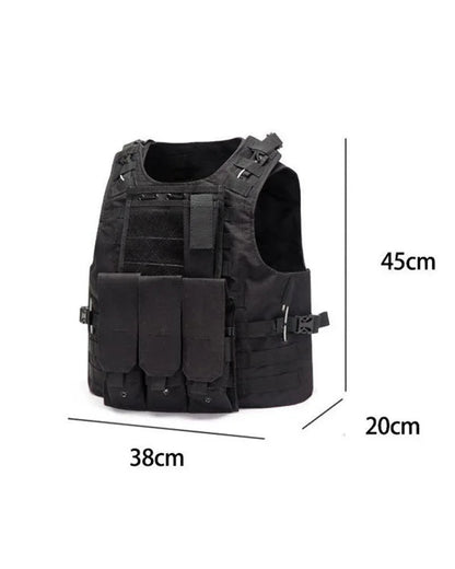 All-In-One Adventure Games Vest - adjustable tactical vest - Tactical Outdoor Adventure Vest for Versatile Use