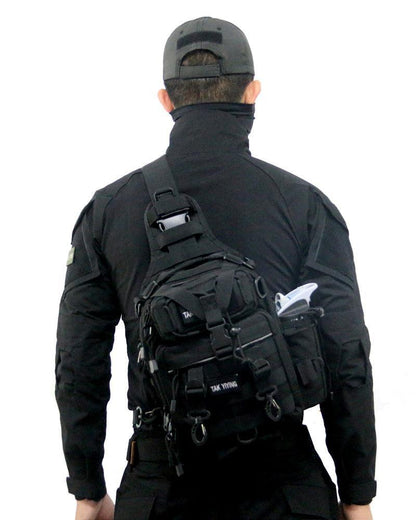 All-in-One Adventure Sling -  adjustable shoulder straps - All-in-One Adventure Sling Pack for Outdoor Use