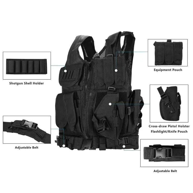 All-in-One Adventure Vest - outdoor vest - All-in-One Adventure Vest for Every Explorer