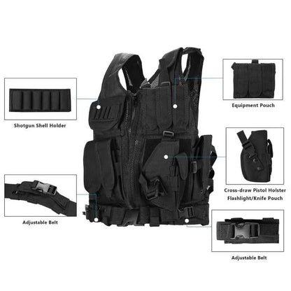 All-in-One Adventure Vest - outdoor vest - All-in-One Adventure Vest for Every Explorer