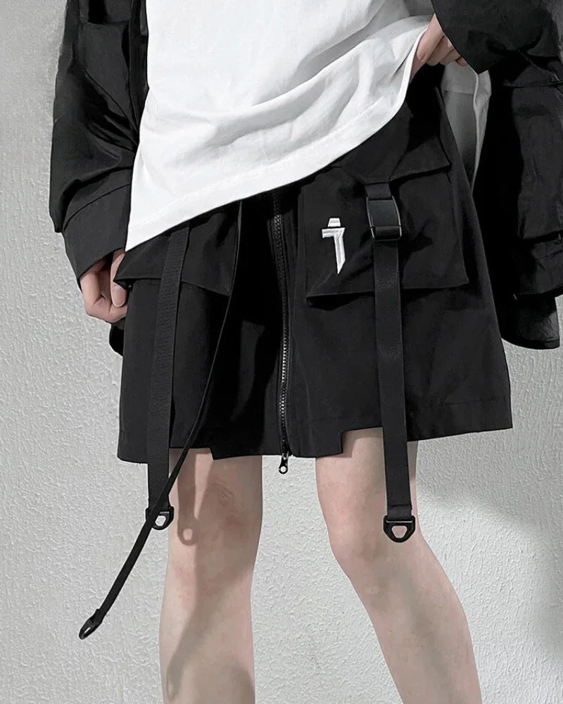 All-in-One Cargo Skirt Shorts -  fashionable cargo shorts - All-in-One Cargo Skirt Shorts for Every Occasion