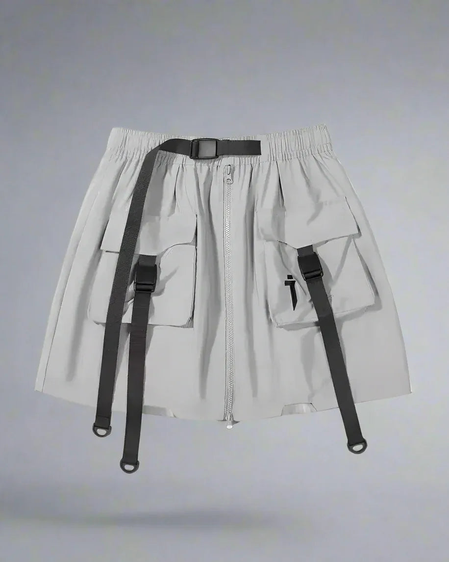 All-in-One Cargo Skirt Shorts -  unisex style - All-in-One Cargo Skirt Shorts for Every Occasion