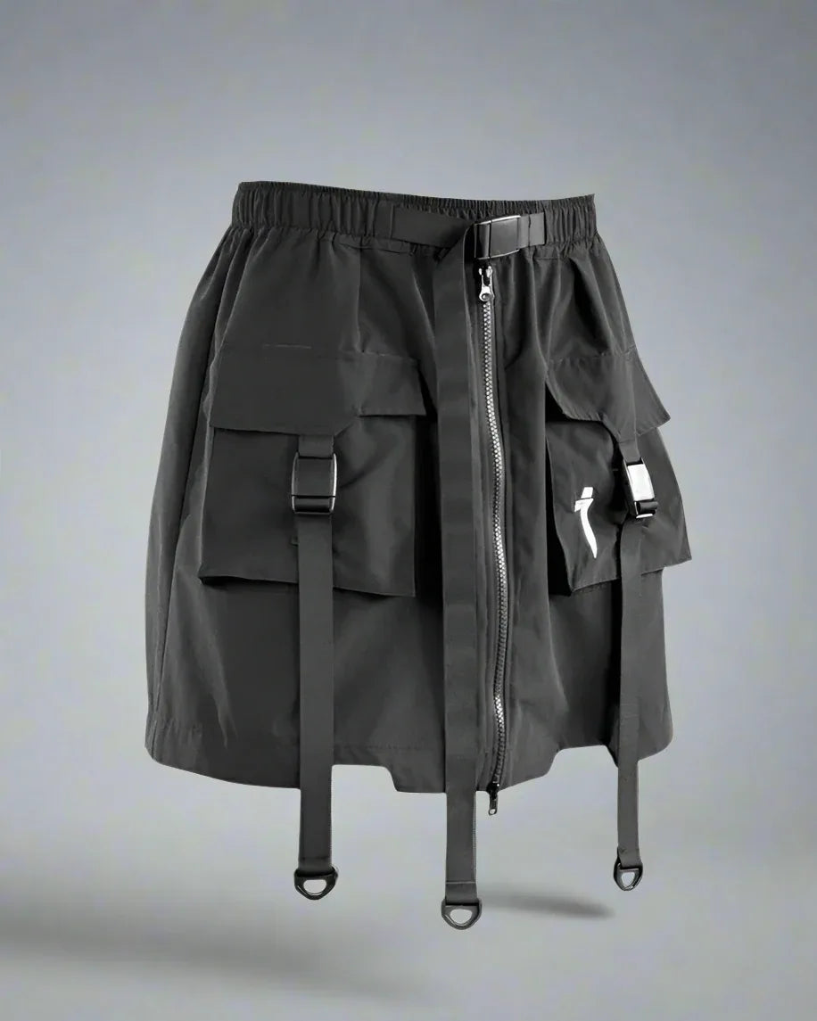 All-in-One Cargo Skirt Shorts -  versatile design - All-in-One Cargo Skirt Shorts for Every Occasion