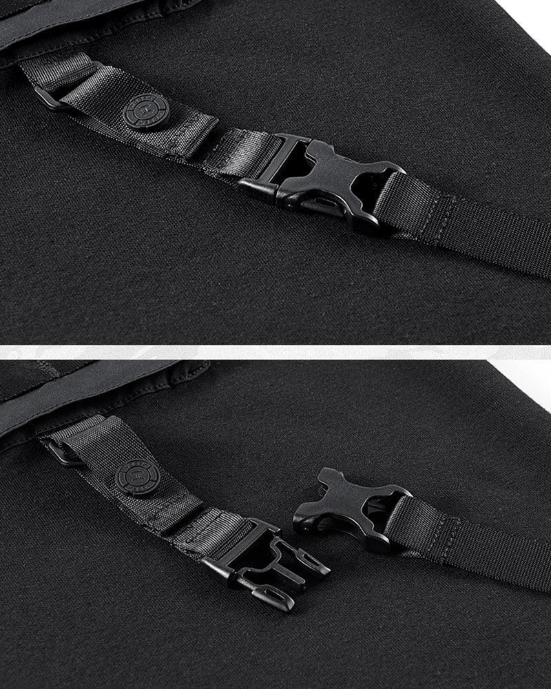 All-in-One Chest Bag Tee -  outdoor t-shirt - Functional Chest Bag T-Shirt for Outdoor Comfort