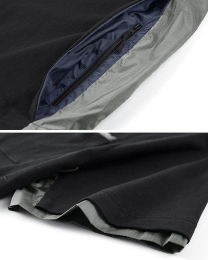 All-in-One Chest Bag Top -  techwear shirt - Versatile Chest Bag For Everyday Use