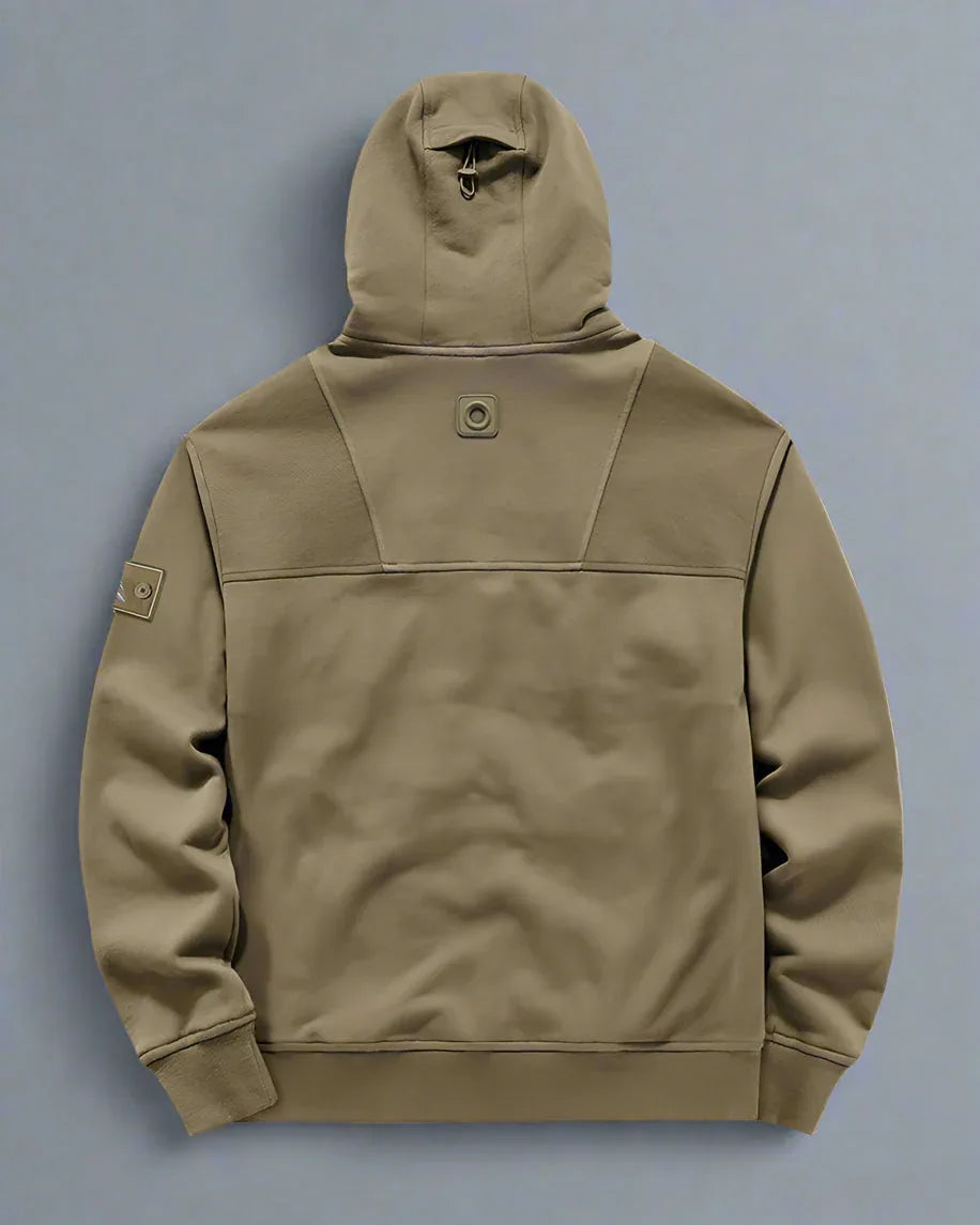All-in-One Mask Hoodie -  comfortable apparel - All-in-One Techwear Hoodie for Everyday Comfort