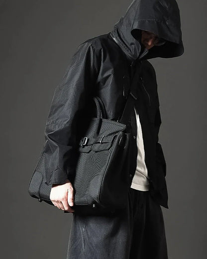 All-in-One Tech Messenger Bag -  streetwear accessories - Soft Techwear Messenger Bag for Everyday Use