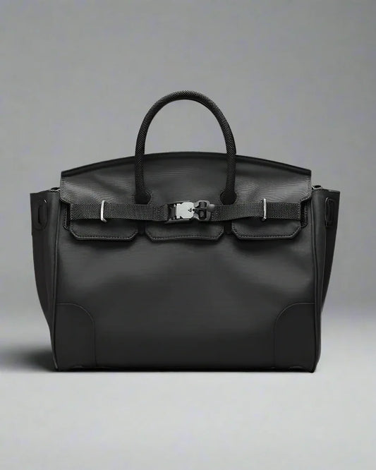 All-in-One Tech Messenger Bag - soft techwear bag - Soft Techwear Messenger Bag for Everyday Use